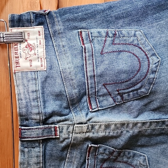 NWOT True Religion: Riley Big T Knee Short, Hawthorn Blossom, Women's 29 - Picture 6 of 9